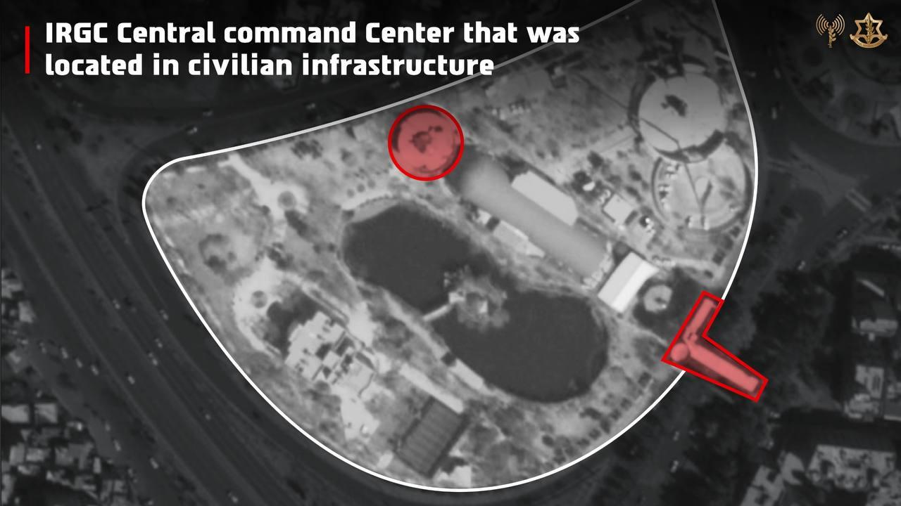 以色列国防军刚刚证实，以军战机在情报部门指引下，对德黑兰市中心发动精确打击，目标