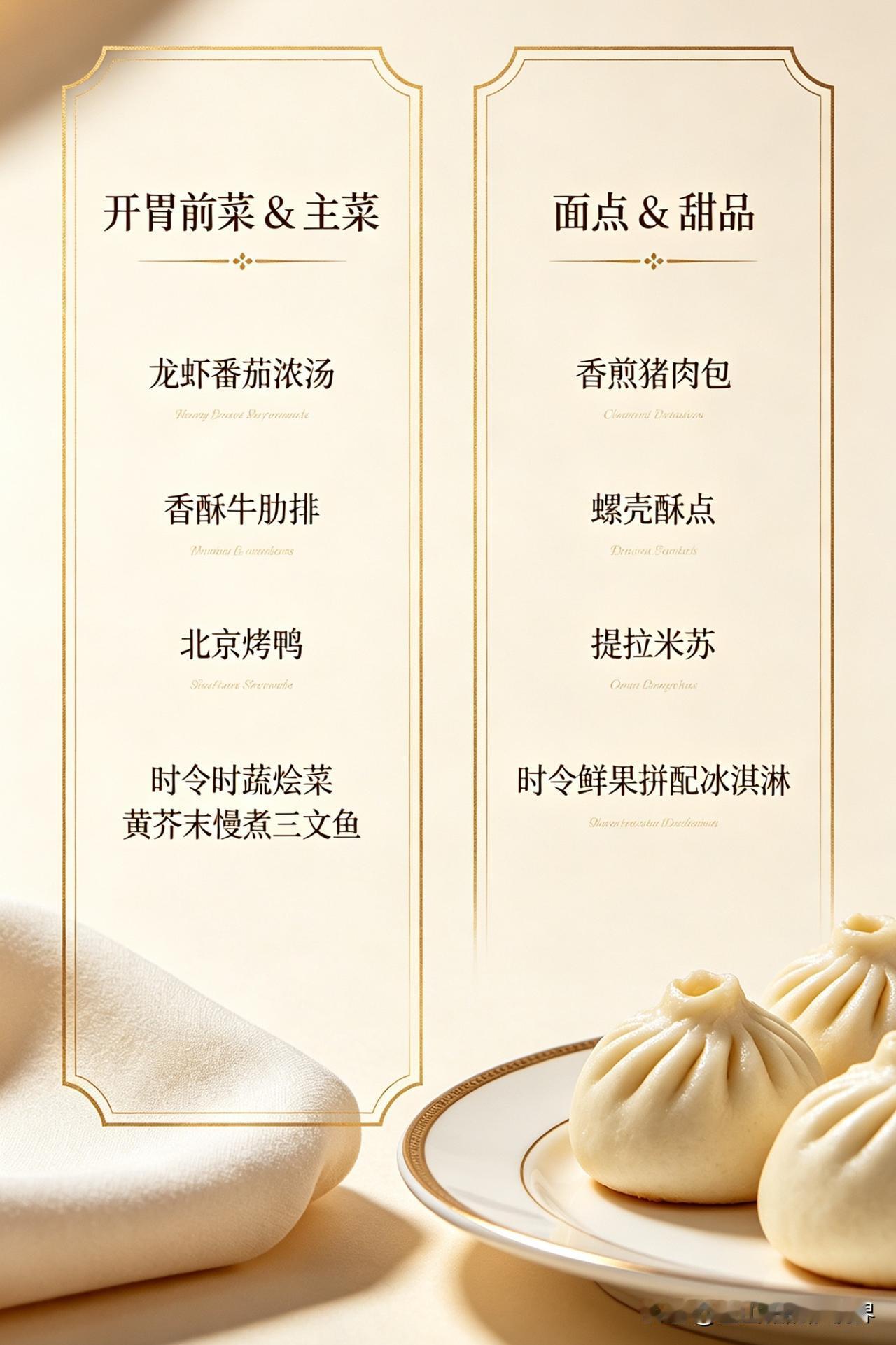 今晚的国宴菜单呈现出非常明显的中西融合与政治文化考量，乃是学问之大，特郎普喜欢吃