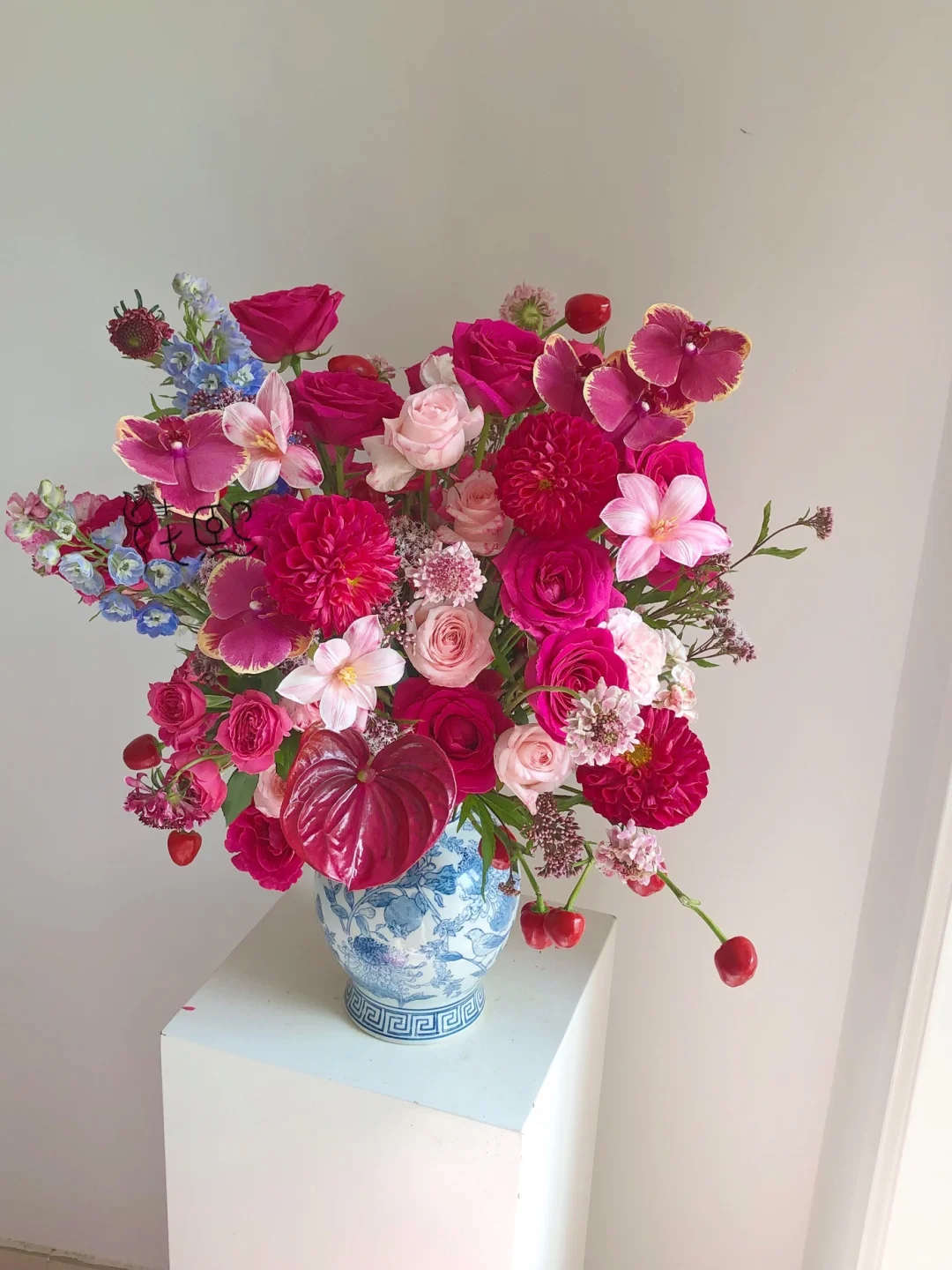 瓶插花