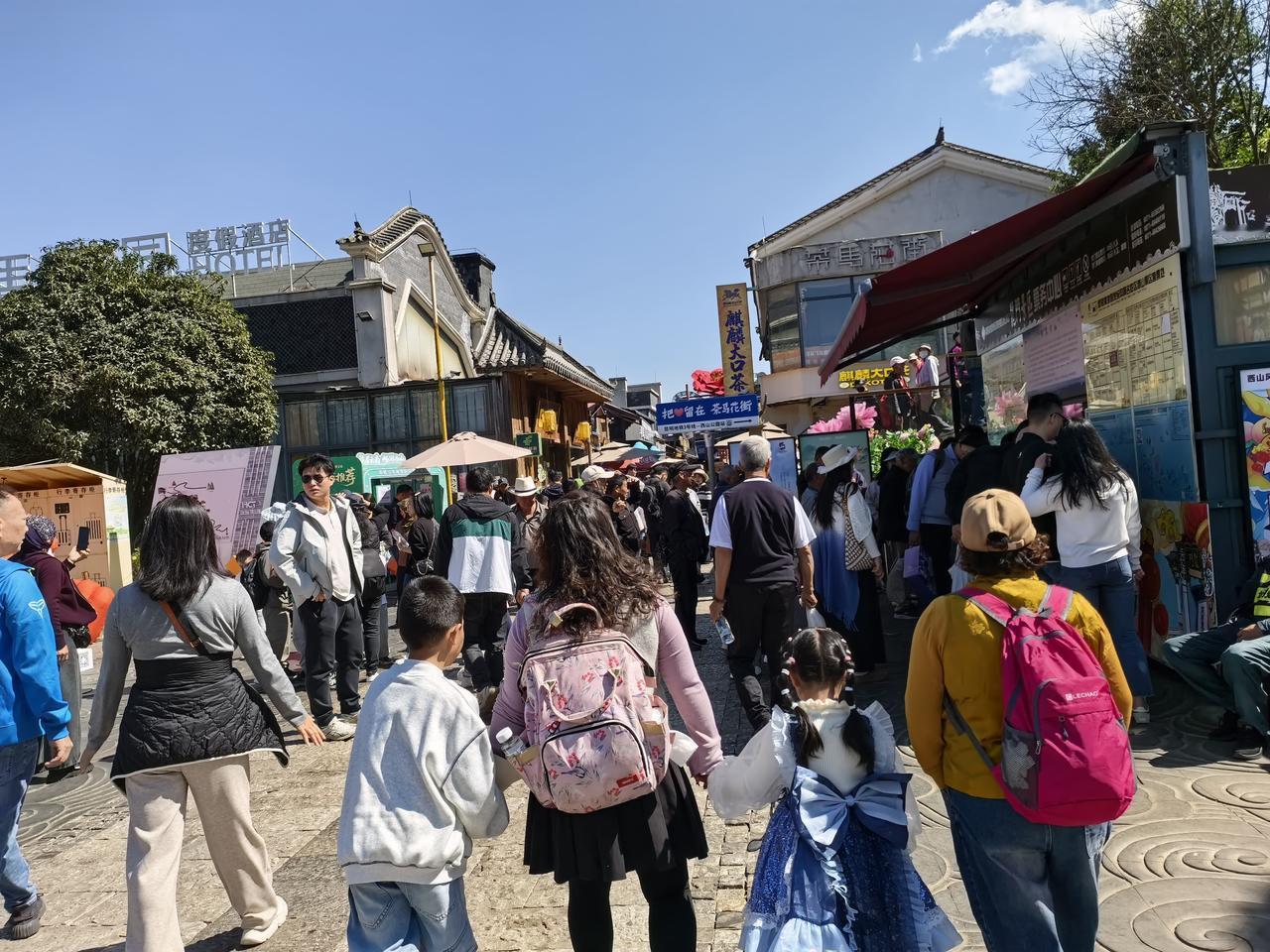 命年过年昆明各景区景点人人人，你今年过过年来昆明游玩了吗！
据最新数据今年过年春