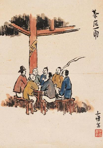 走正确的路，放无心的手，结有道之朋，断无义之友，饮清净之茶，戒色花之酒，开方便之