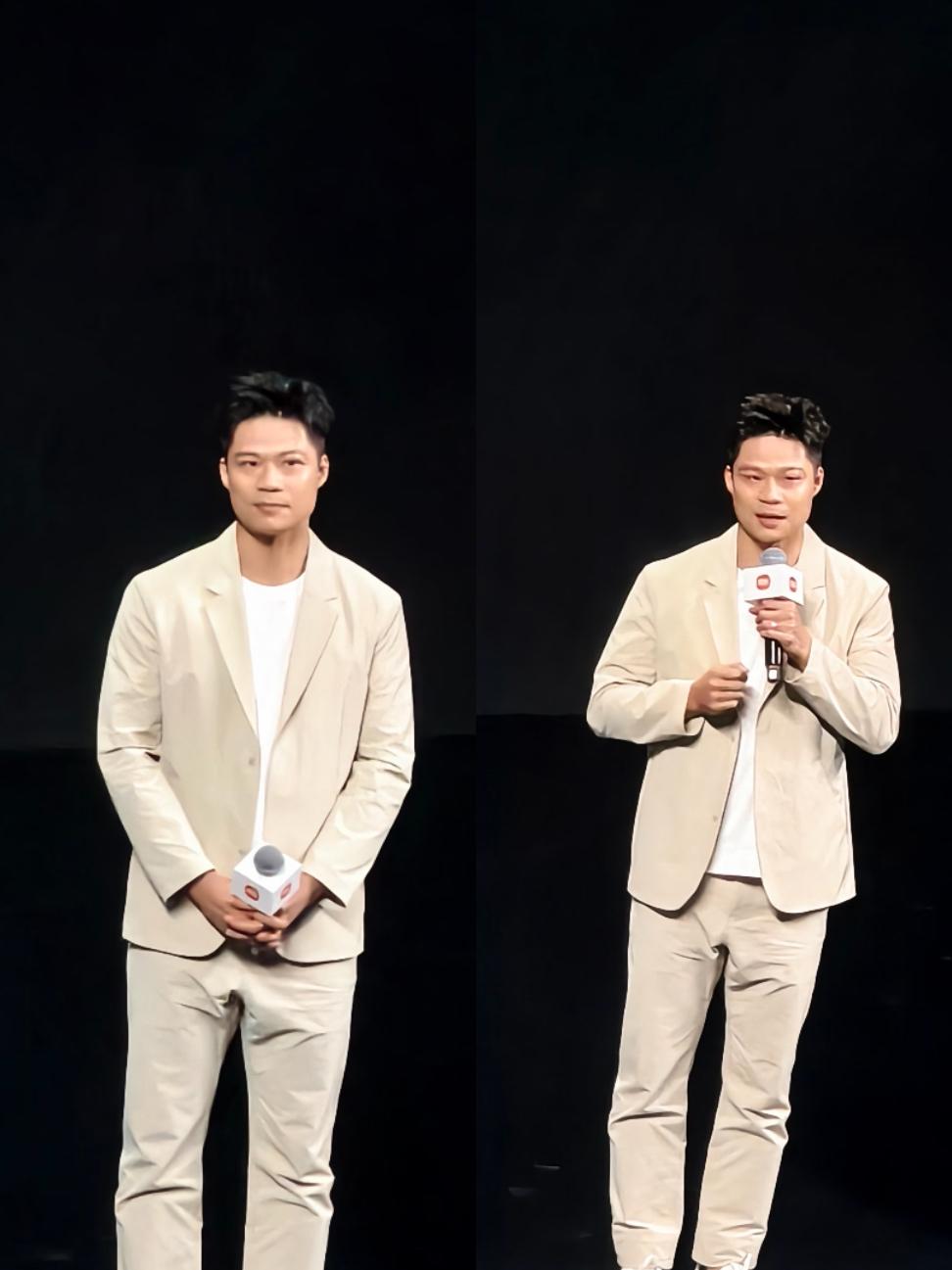 我能接受苏炳添退役，

也能接受他去当教练，

没想到37岁的他在小米发布会上一