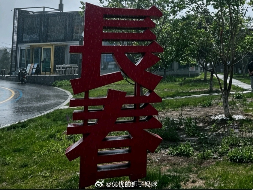 继续捐步做公益，下了一天的雨，终于停了，小区里都是走圈的人，路面虽然有点湿，可大