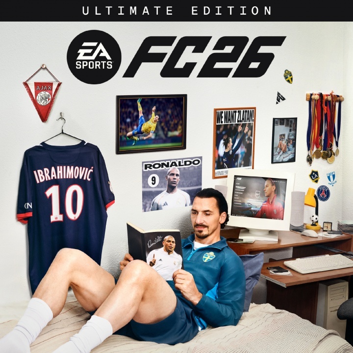 《EA SPORTS FC 26》于今日提前官宣终极版封面球星为伊布拉希莫维奇。