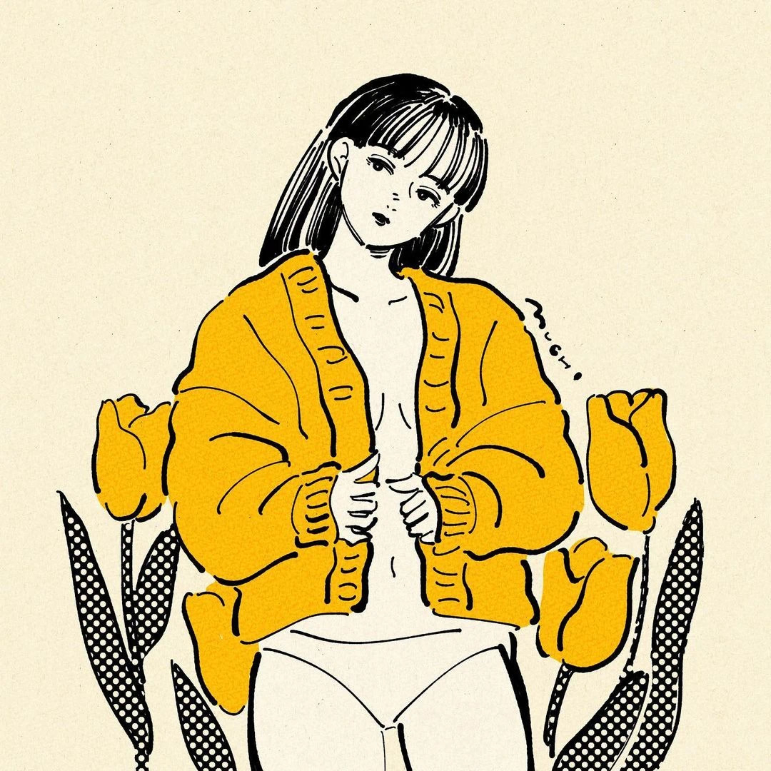盛夏壁纸大放送动漫仲夏狂欢季Muchiiiko｜美少女的慵懒 