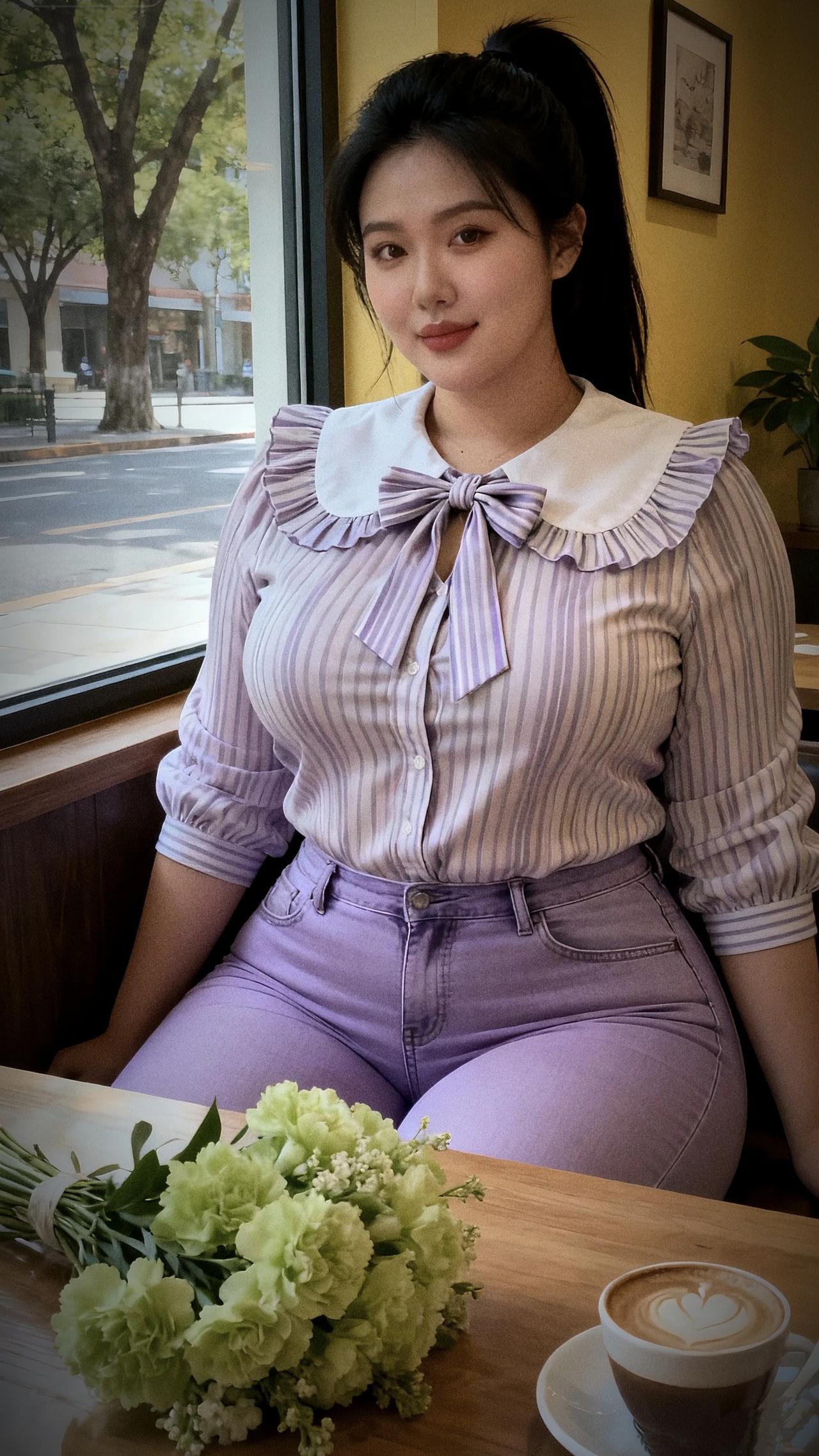 年龄大了，反而越来越喜欢紫色系列紫色 淡粉紫色系 紫色梦幻色 紫色妖艳 紫色春日