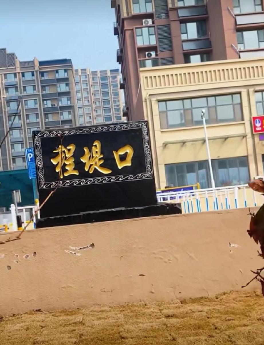 菏泽市牡丹区程堤口原址
明洪武年间，程氏由河南嵩山迁此建村，取名程庄，因靠护城堤