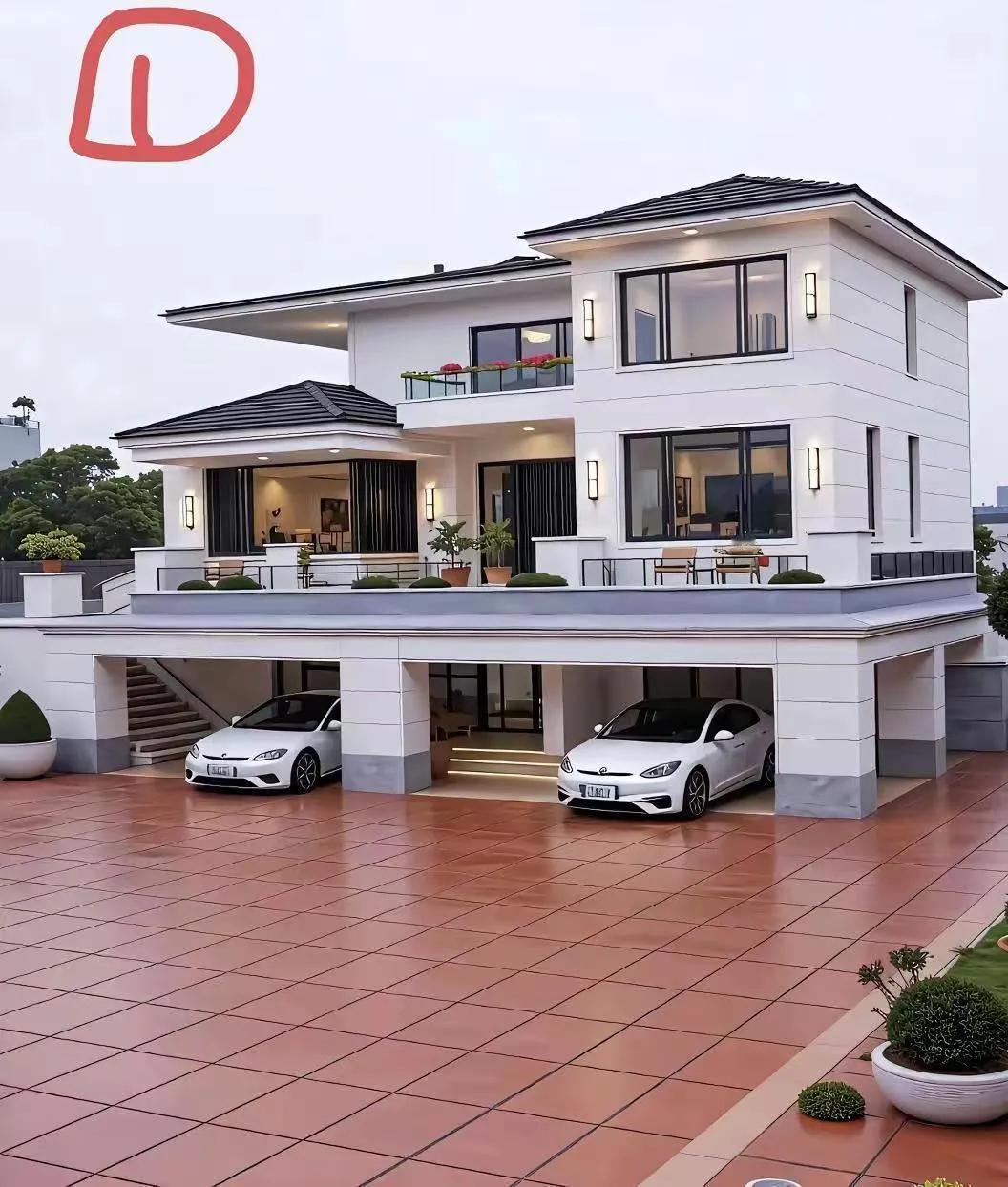 如果这两栋房子送给你住，你会选择住哪栋？