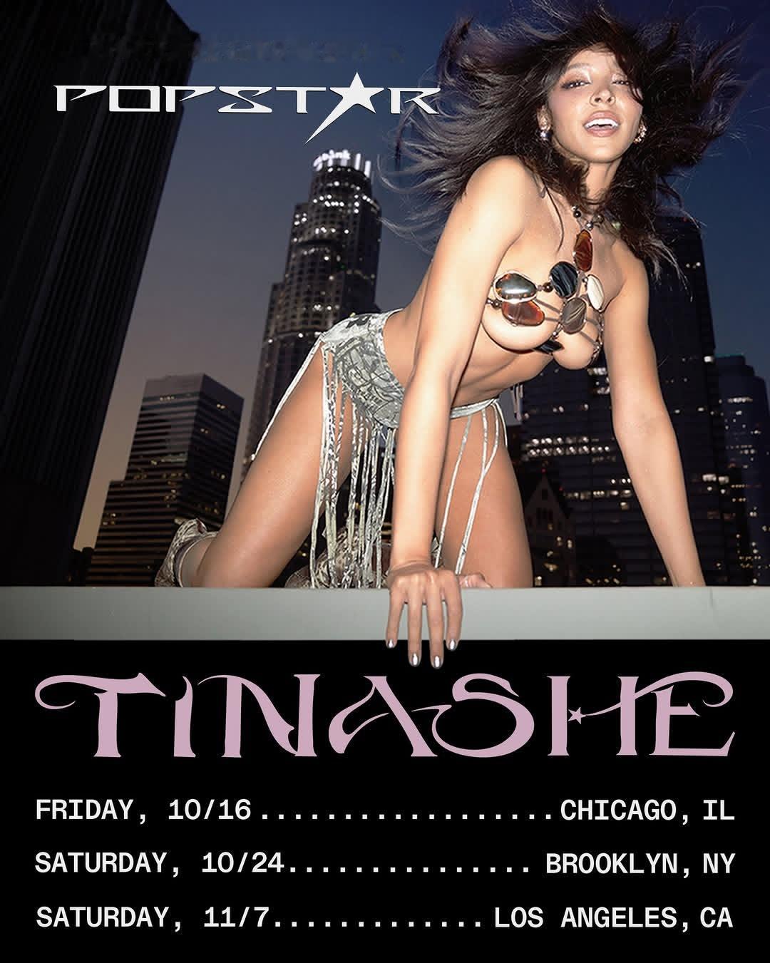 Tinashe 在纽约帕拉蒙剧院的特别演出45分钟售罄Tinashe