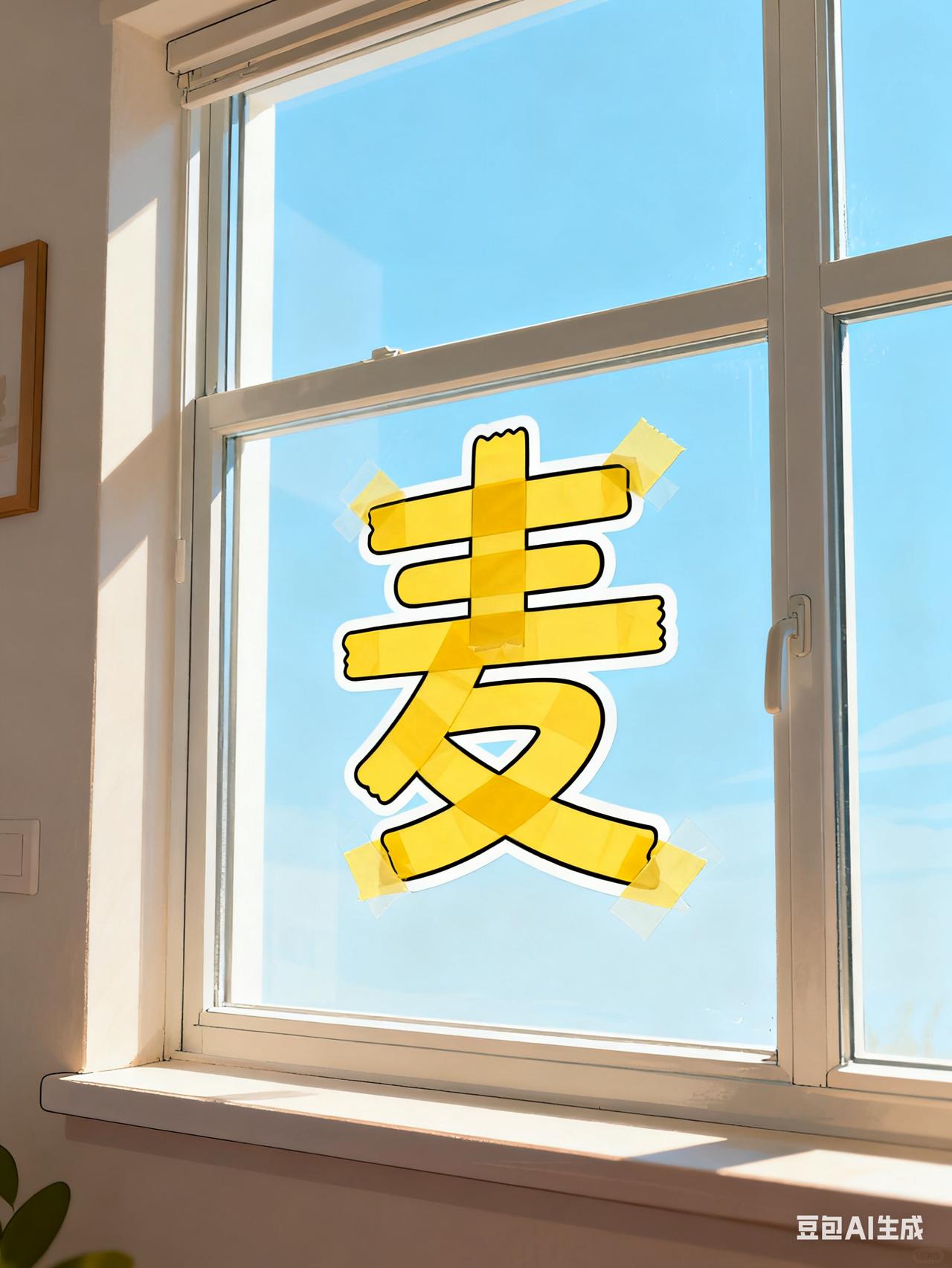 广东居民窗上贴“麦”字：“麦克风”背后的智慧与欢乐
 
当超强台风“桦加沙”朝着