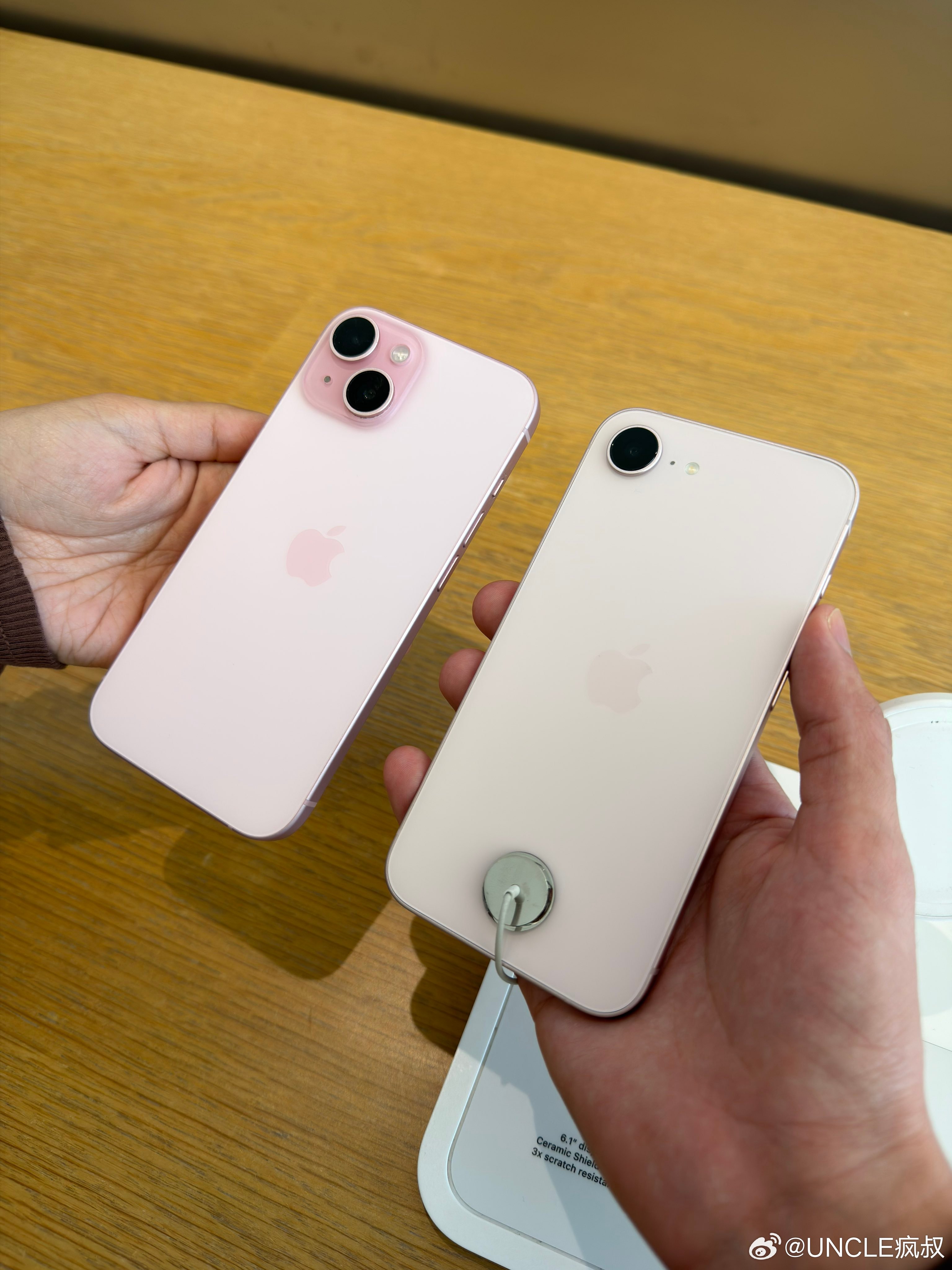 新一代的iPhone粉色还是只有iPhone 15那一代最正