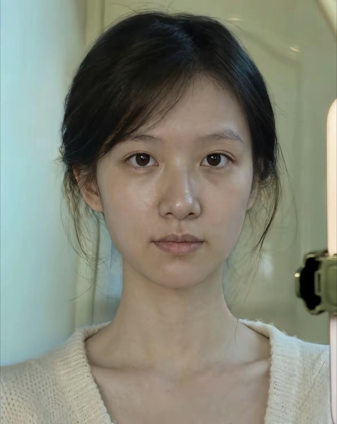 这张素颜照，你给几分？ 