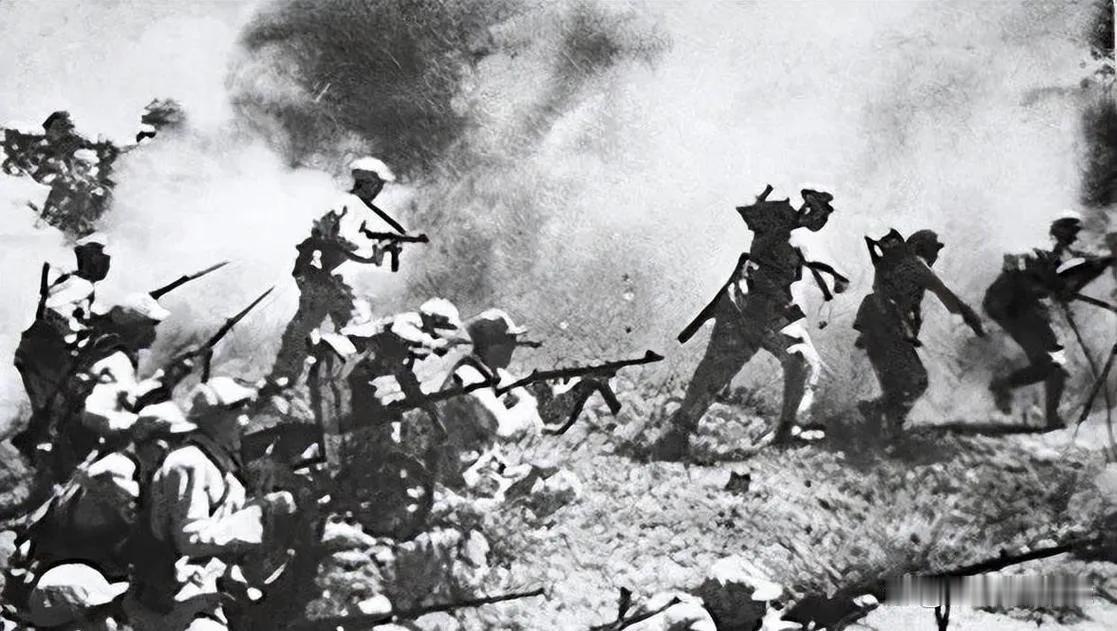 陈赓看到神头岭附近日寇死尸满沟满野，胜利品遍地皆是，纸张书画随风临空飞舞，似为天