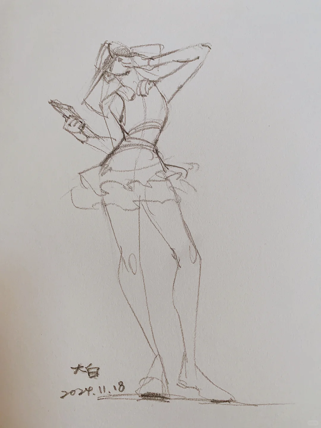 人体动态 人物速写