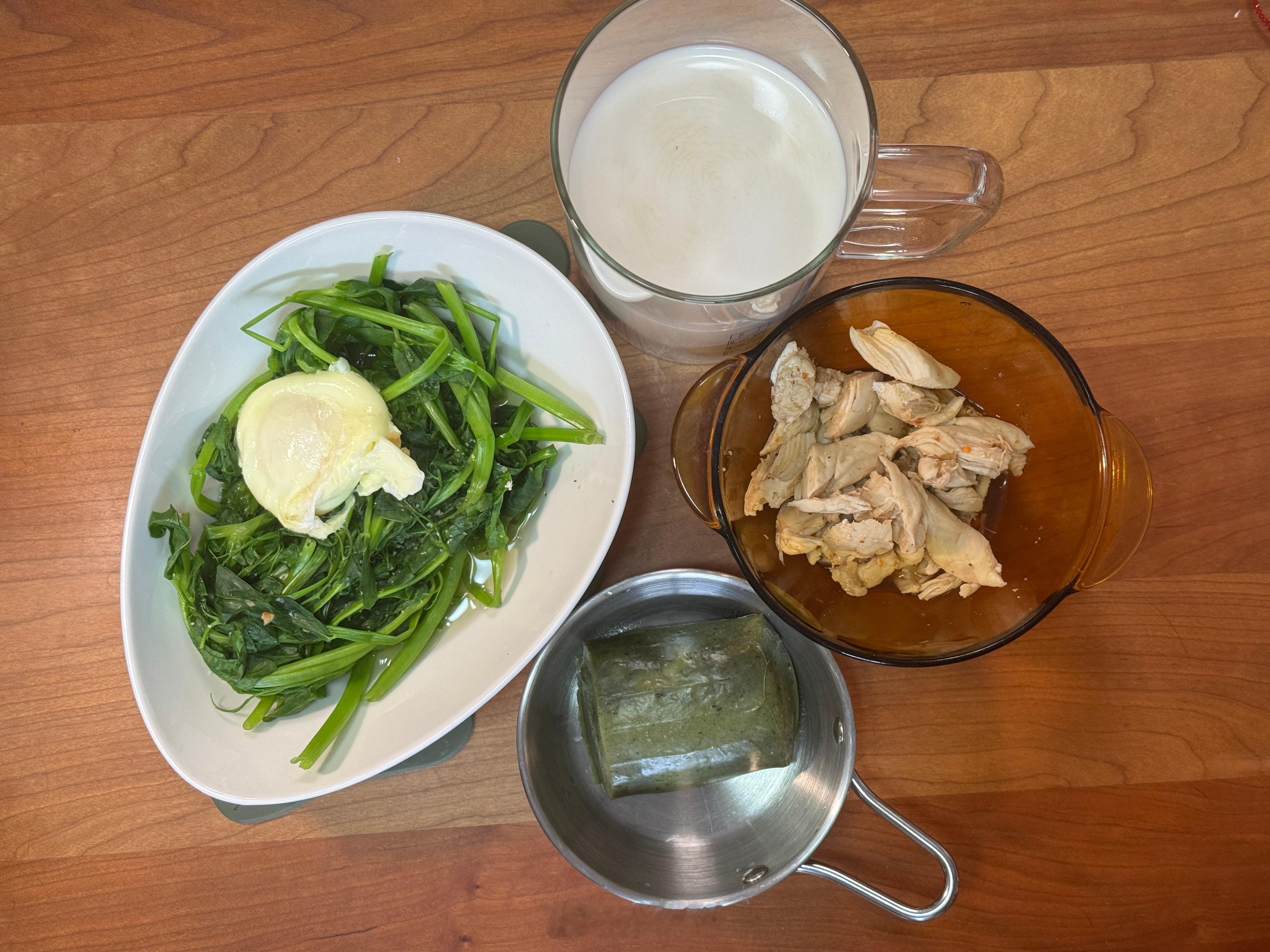 九天吃了五种肉 