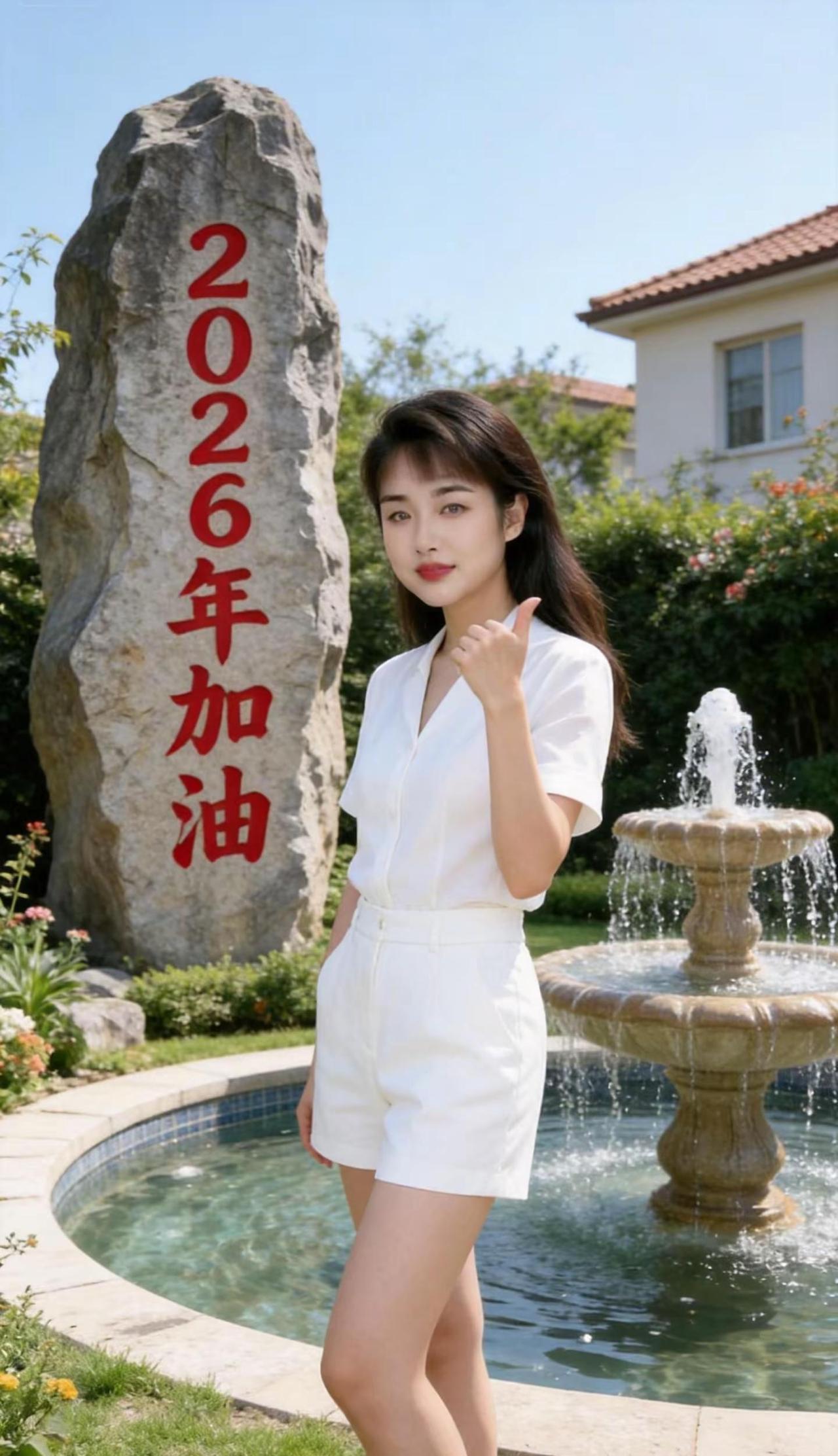 AI花园加油照 随变ai随便玩 人的一生有许多回忆 懂你的人一定很爱你 做好自己