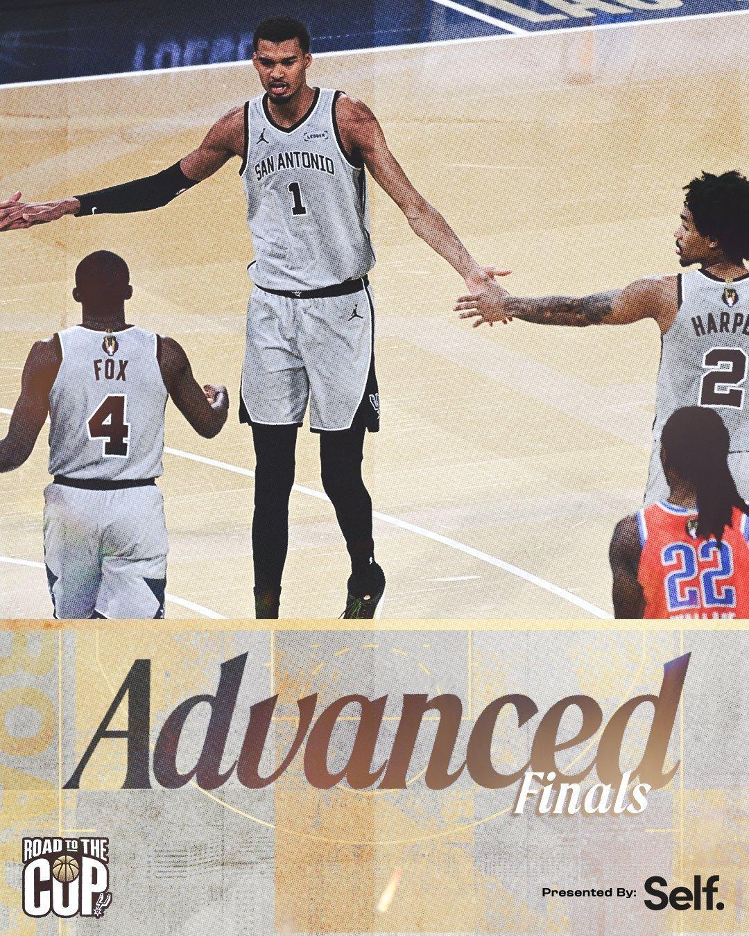 马刺终结雷霆16连胜进军NBA杯决赛马刺这个进化真的太快了文班真是外星人，太厉害