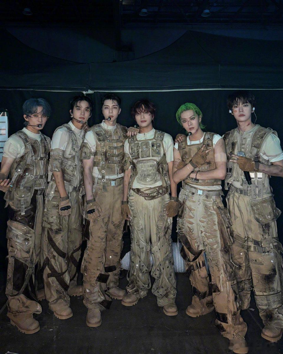 太阳的后裔NCT127 谁还没被 NCT127 这波《太阳的后裔》风格造型惊艳到