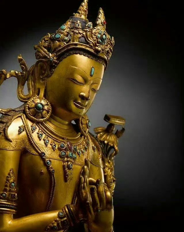 遇见文殊菩萨不要无视，许愿真的很灵！ 