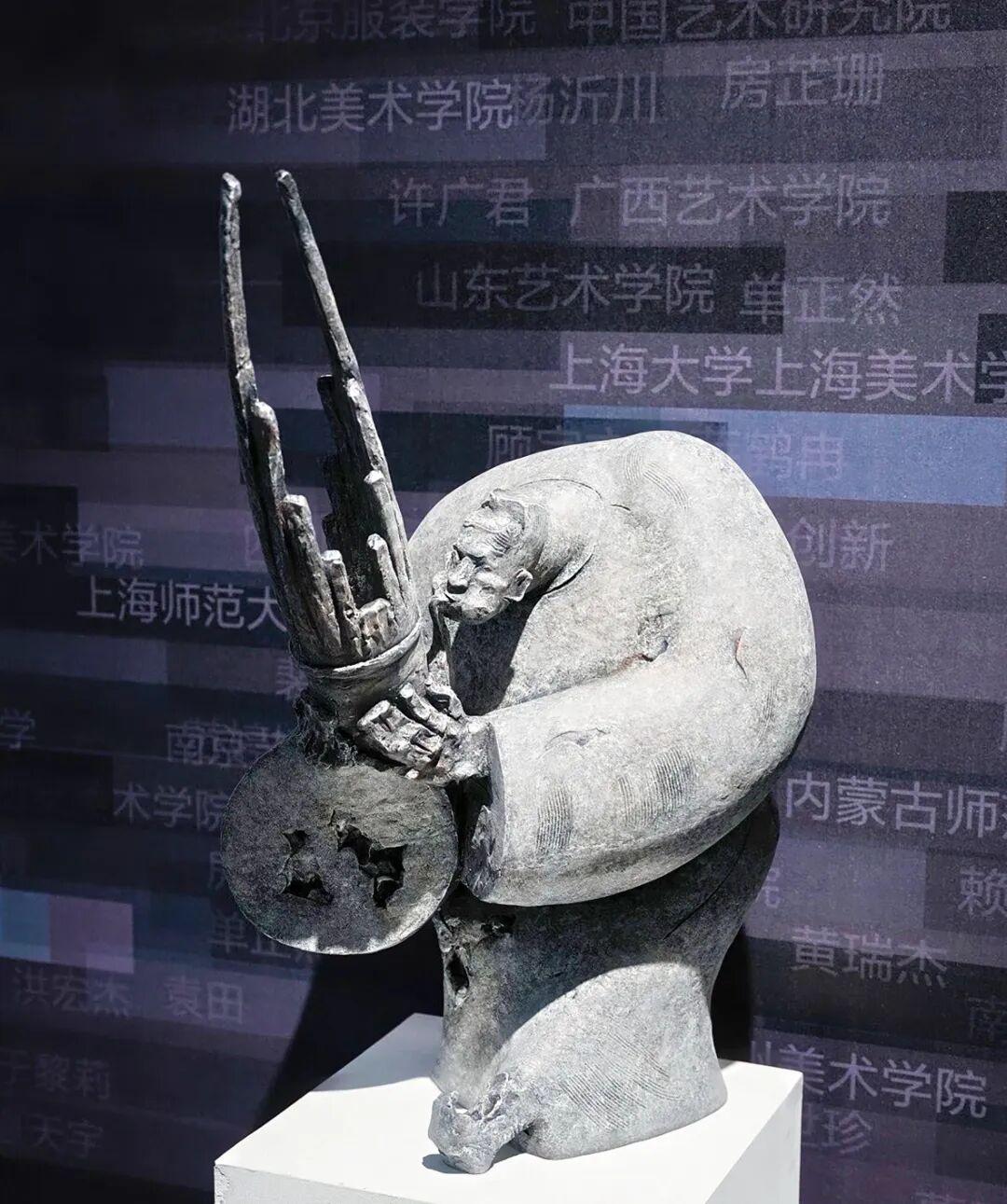 《君子六艺·乐》 
呼和浩特雕塑艺术馆“青城之星·第三届呼和浩特全国大学生优秀雕
