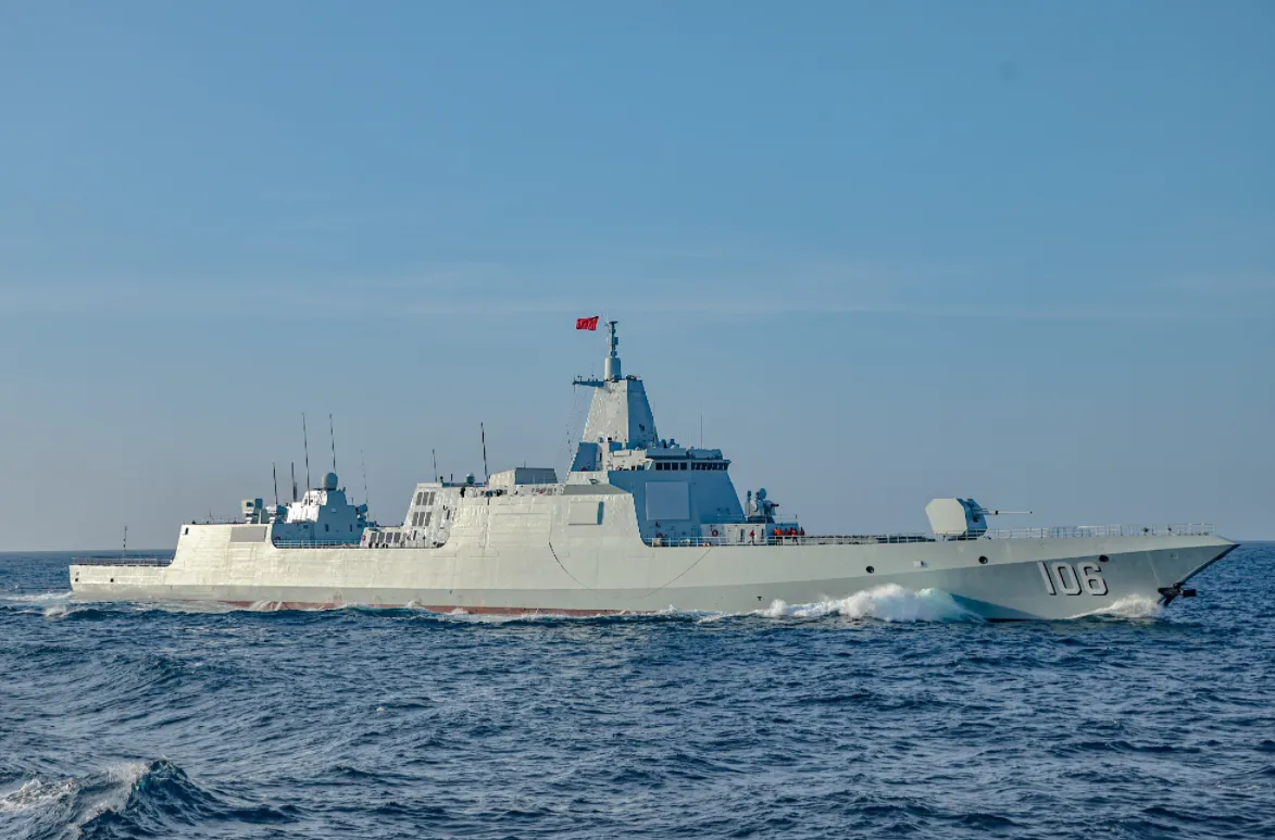 055延安舰好图烽火问鼎计划中国海军