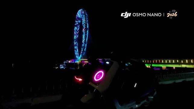 国庆总要骑行来一趟渤海之眼吧#大疆nano#