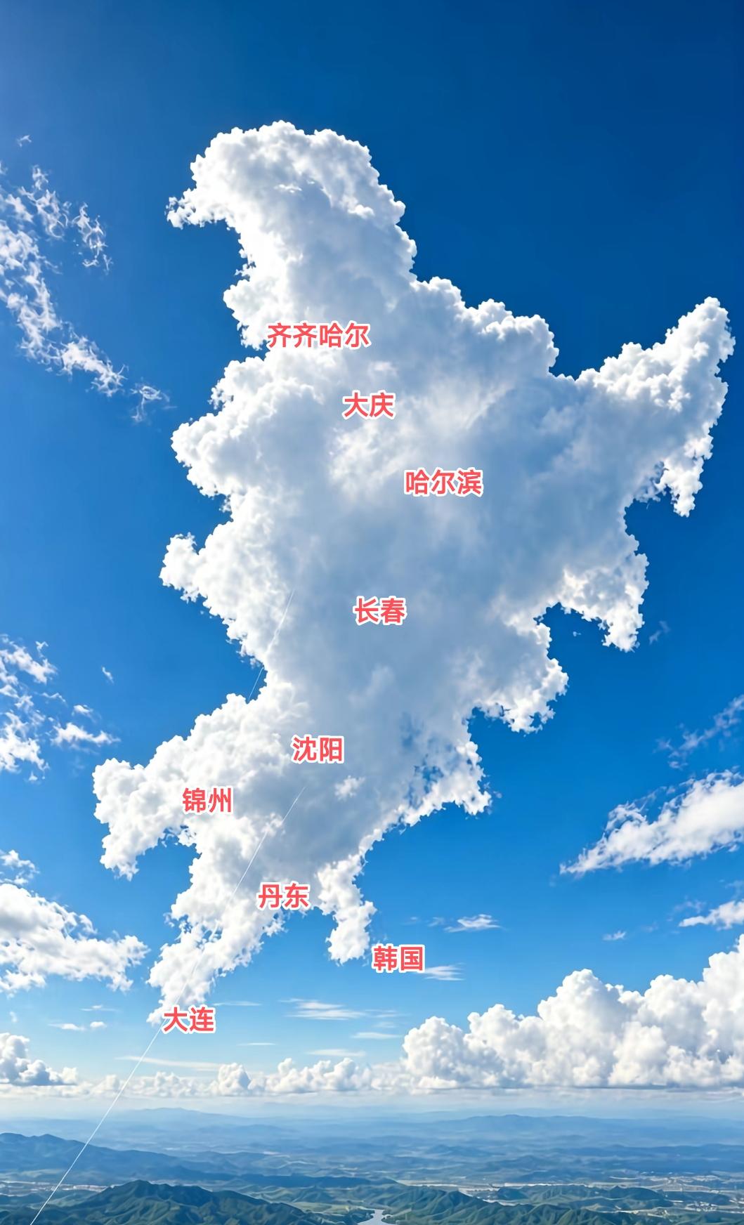 从这个视角看大连、沈阳、长春、哈尔滨这些城市的距离确实特别远。这也不难解释即便哈
