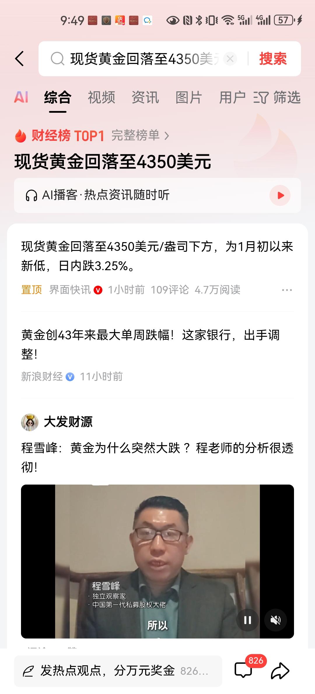 ?

其实核心因素就在于黄金，价格涨得太猛了！从2022年11月底每盎司近170