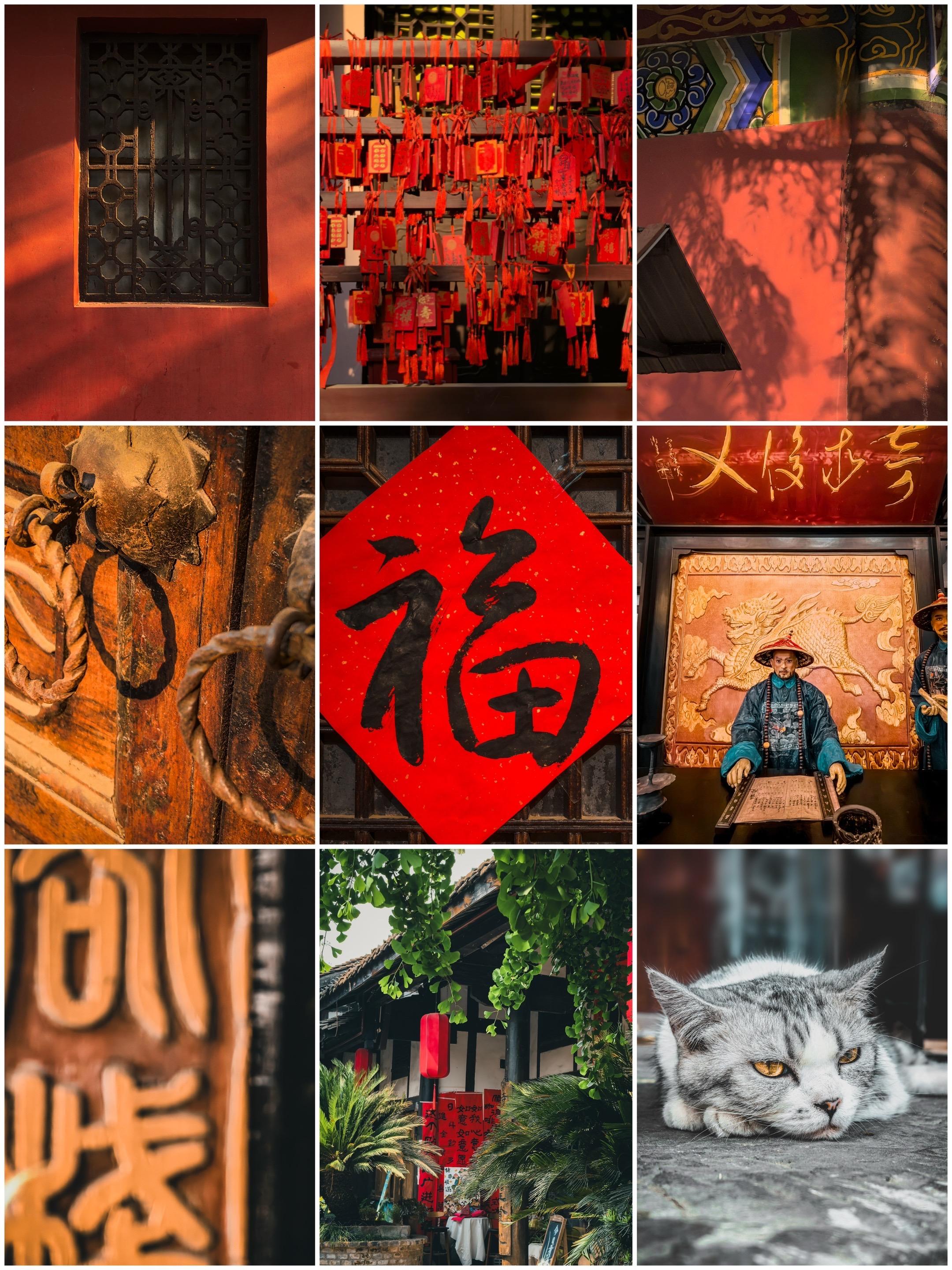 阆中古城，历史光影编织的梦幻之境。【图龙原创摄影】用手机发现身边的美｜...
