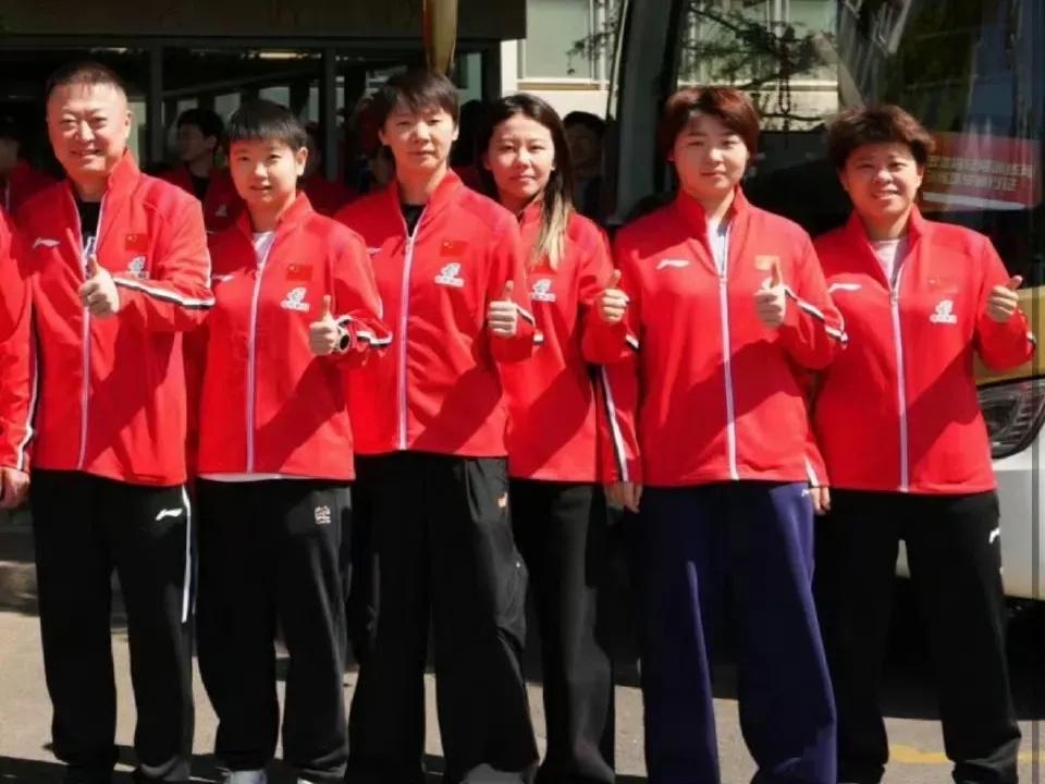 主教练马琳真是太幸福了，门下“五朵金花”不仅赛场上拼杀凶猛屡建奇功，而且颜值全部