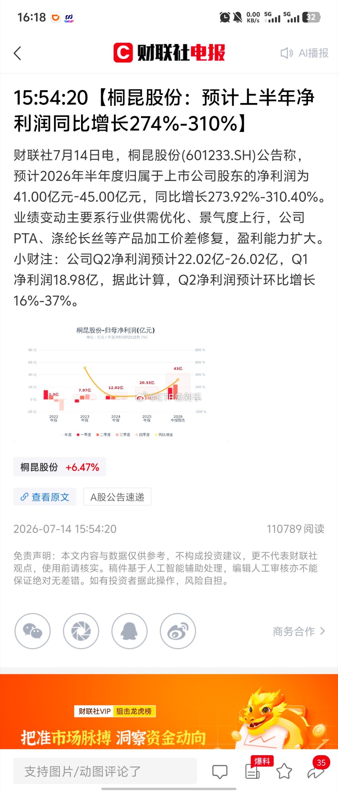 环比增长25%，今天已经涨过了，抬走吧，下一个