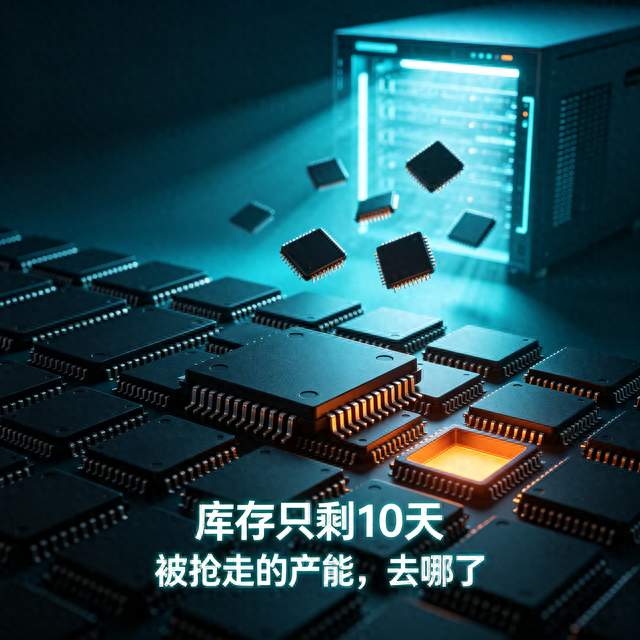 存储芯片库存不足10天：AI抢走的产能，最后谁买单