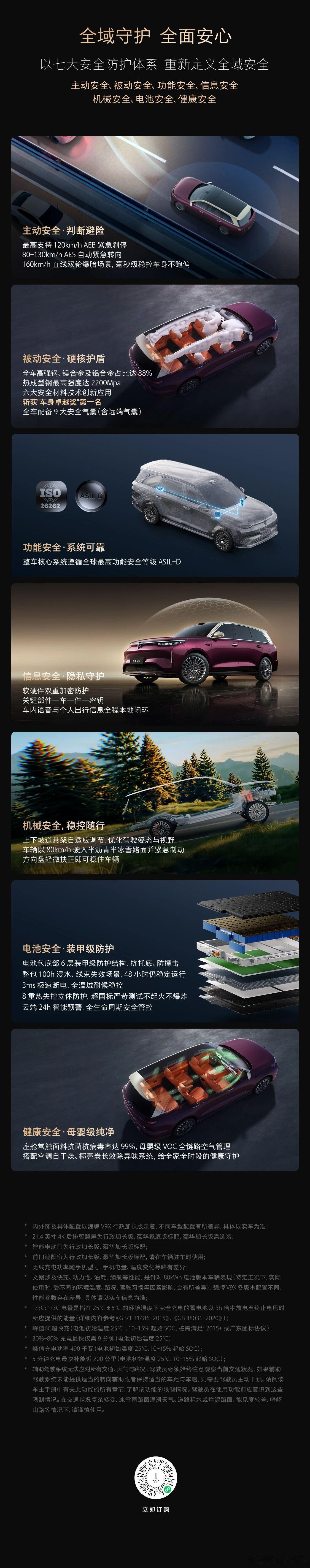 一图读懂魏牌v9xAI豪华六座旗舰现已正式上市，售价34.98万元起。魏你放心魏