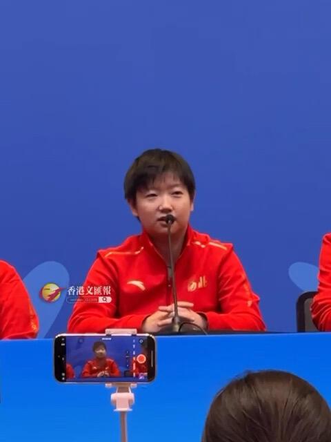 孙颖莎总结全运会之旅，一个词，说简单但有深度，格局大，心态调节强！
她问心无愧，