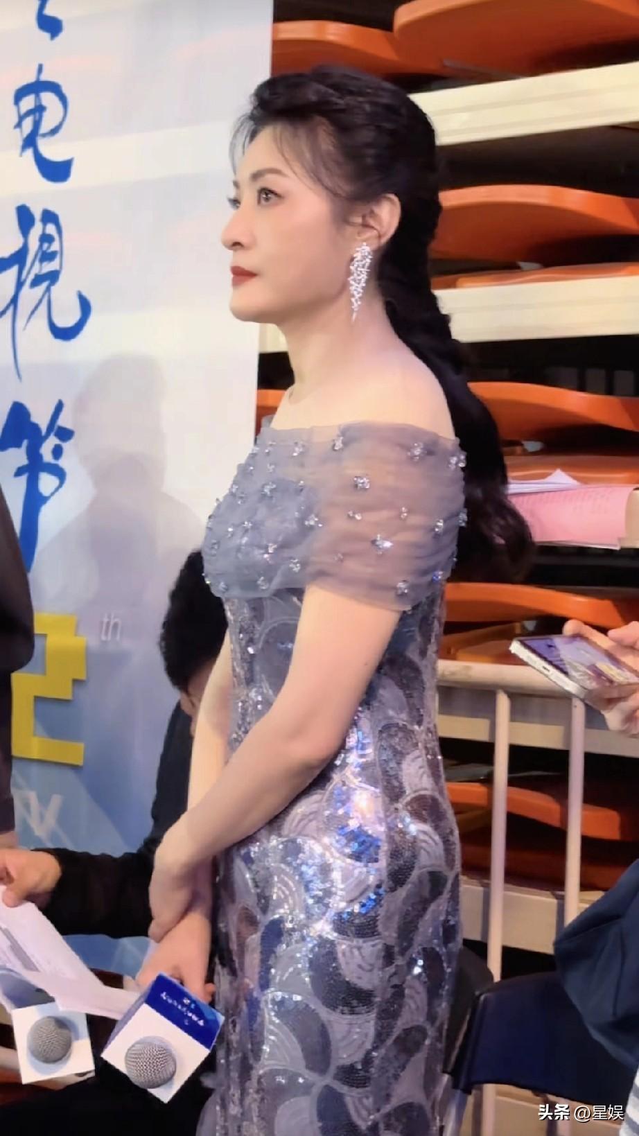 周涛在活动现场