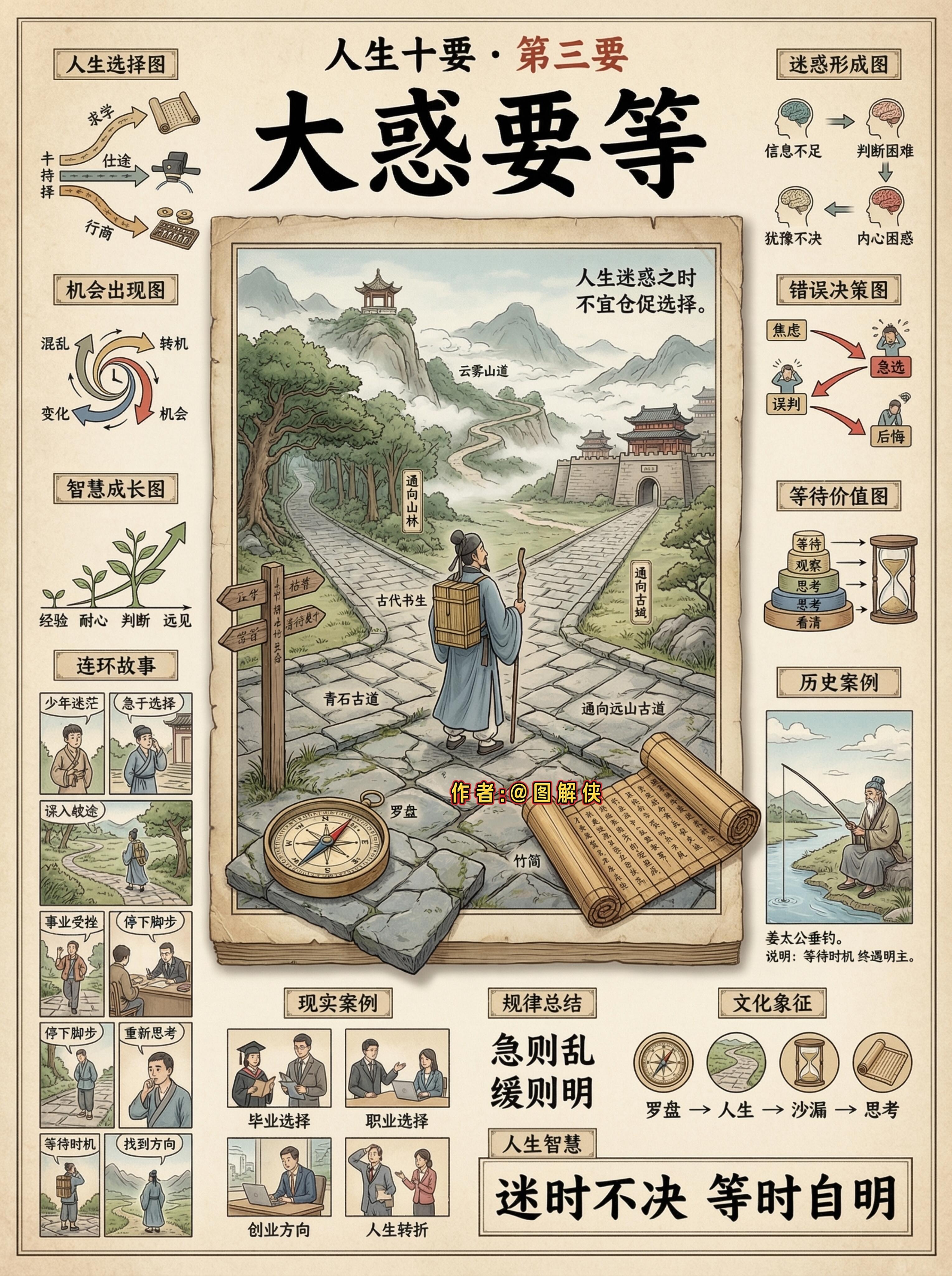 人生十要，中国式智慧。读懂才知道什么叫大智若愚 