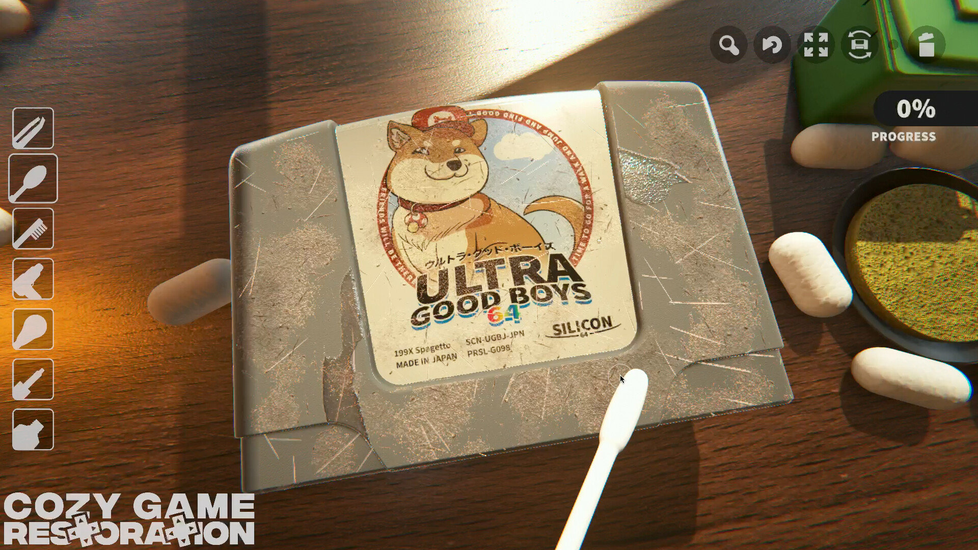 修复模拟游戏《Cozy Game Restoration》Steam商店页面上线