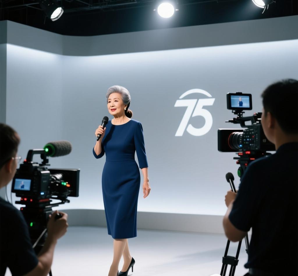 刘晓庆75岁依然活跃在公众视野，这份对事业的执着与对生活的热爱令人肃然起敬。她的