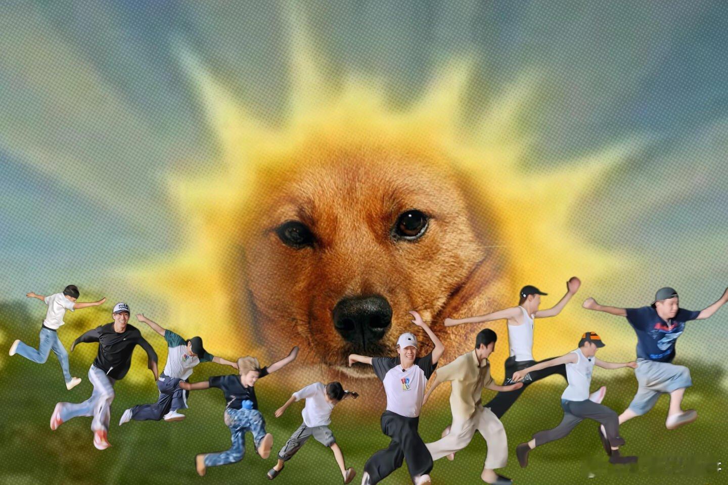 《夸父逐日》注：夸赞十个父亲追逐我这颗红日十个勤天  |   种地吧  |   