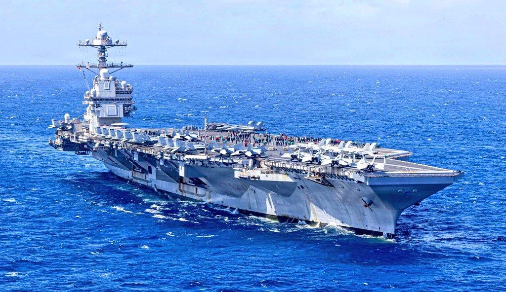 美军“福特”号航空母舰的火灾远比之前报道的严重，大火燃烧30多个小时，从洗衣房蔓