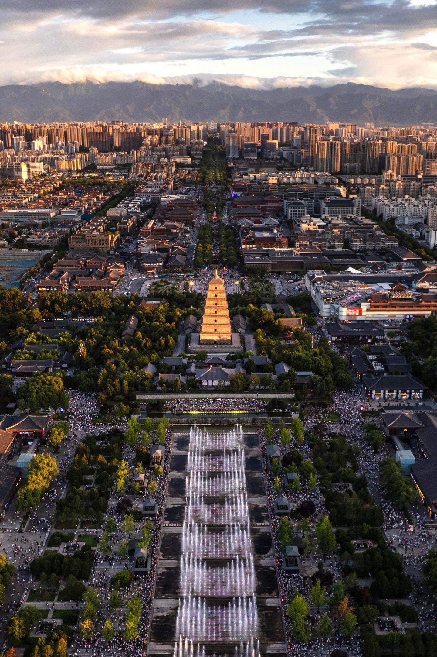 巍巍秦岭，千年长安，极致天气下的极致美景！ 