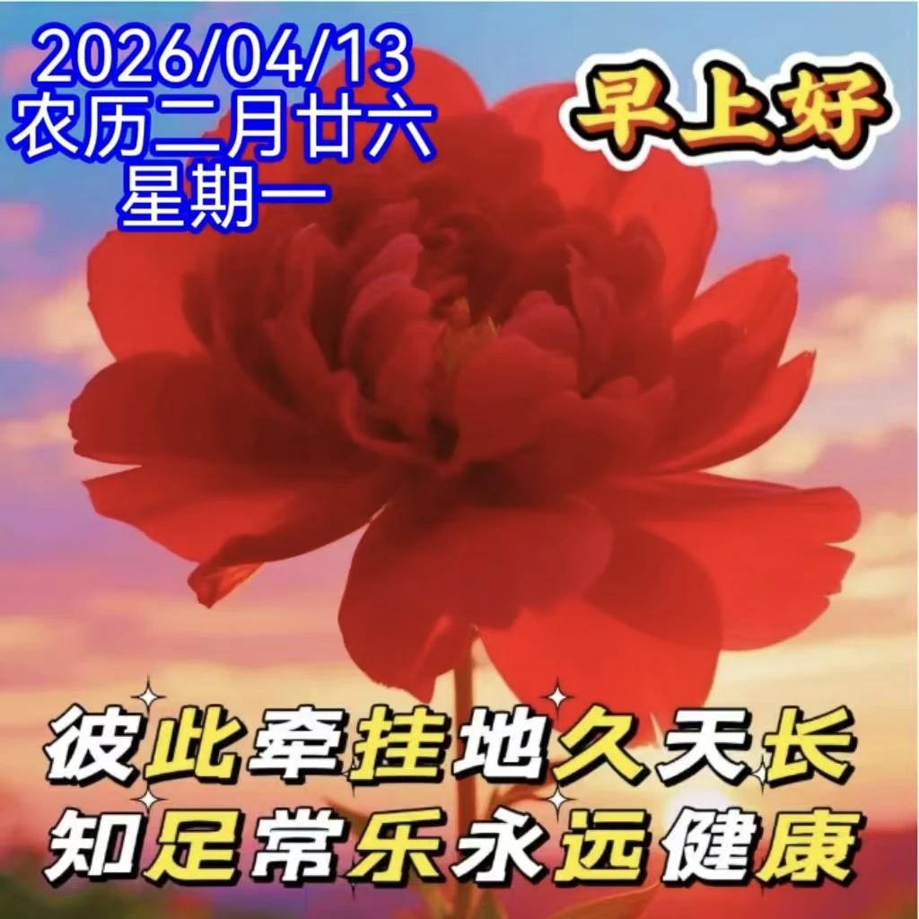 春天来了，鸟语花香；
万物复苏，春意盎然；
清晨问候，情谊绵长；
新的一天，祝福