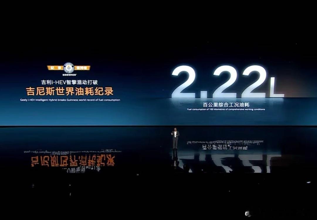 2.22L/100km，吉尼斯世界油耗纪录，Guinness World Rec