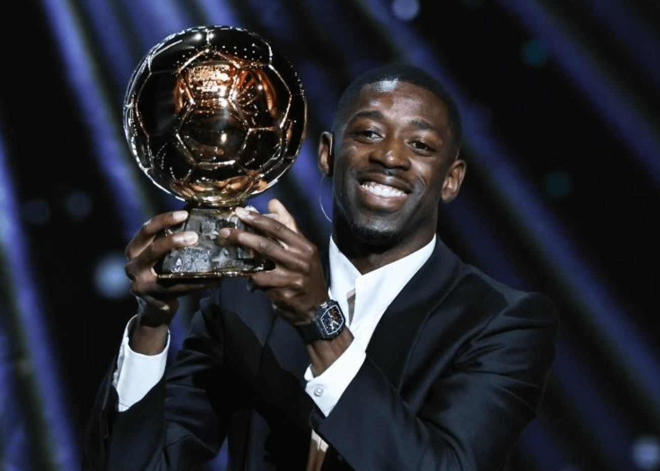 登贝莱当选2025世界足球先生 谁能想到，当年的登贝莱会有今天