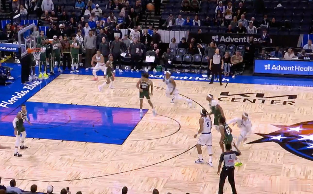 2月13日讯 NBA常规赛，魔术昨日主场108-116不敌雄鹿。NBA官方今日公