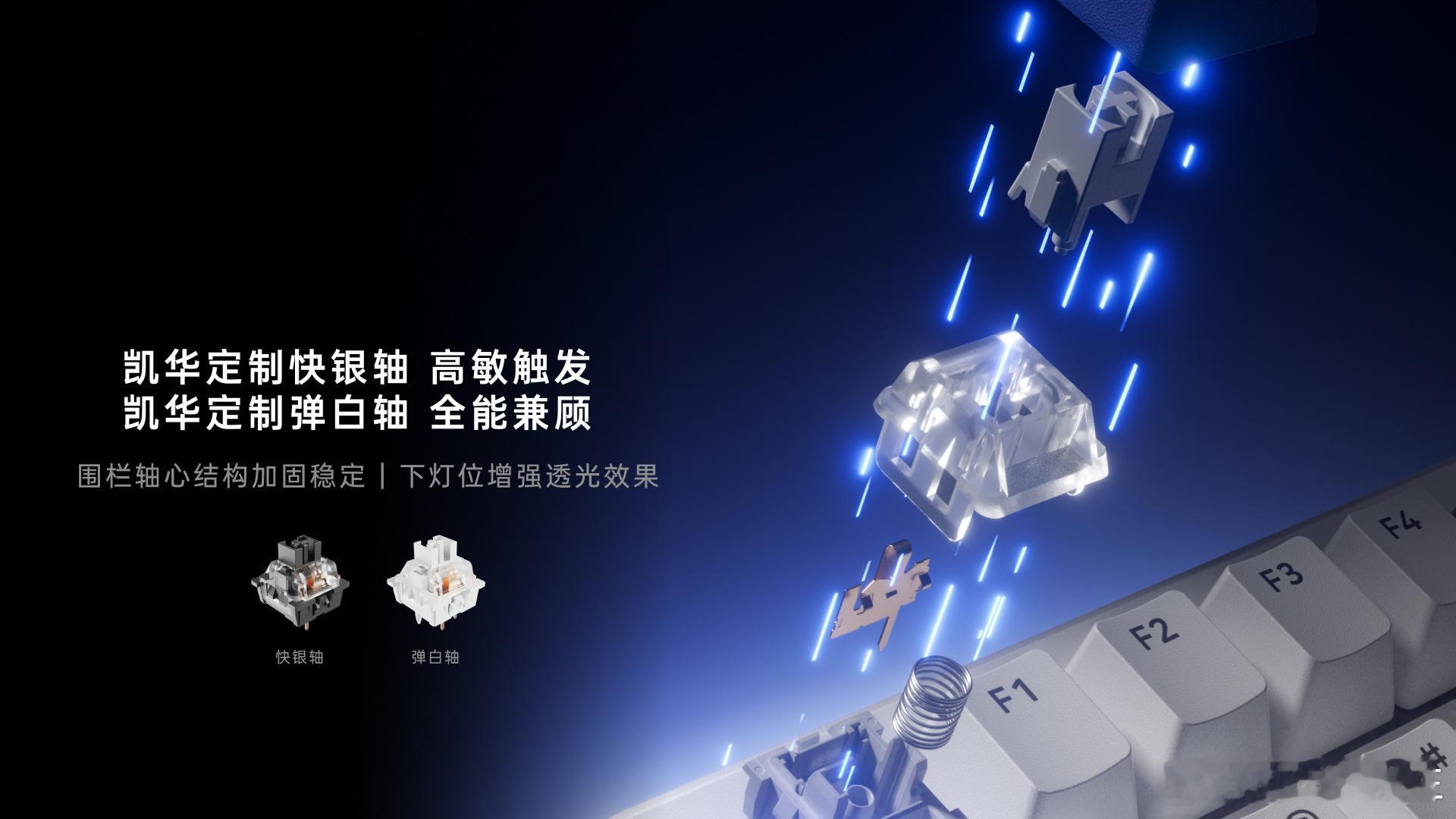 Gasket机械键盘 也能打出职业级的操作，7层消音Gasket结构+凯华定制疾