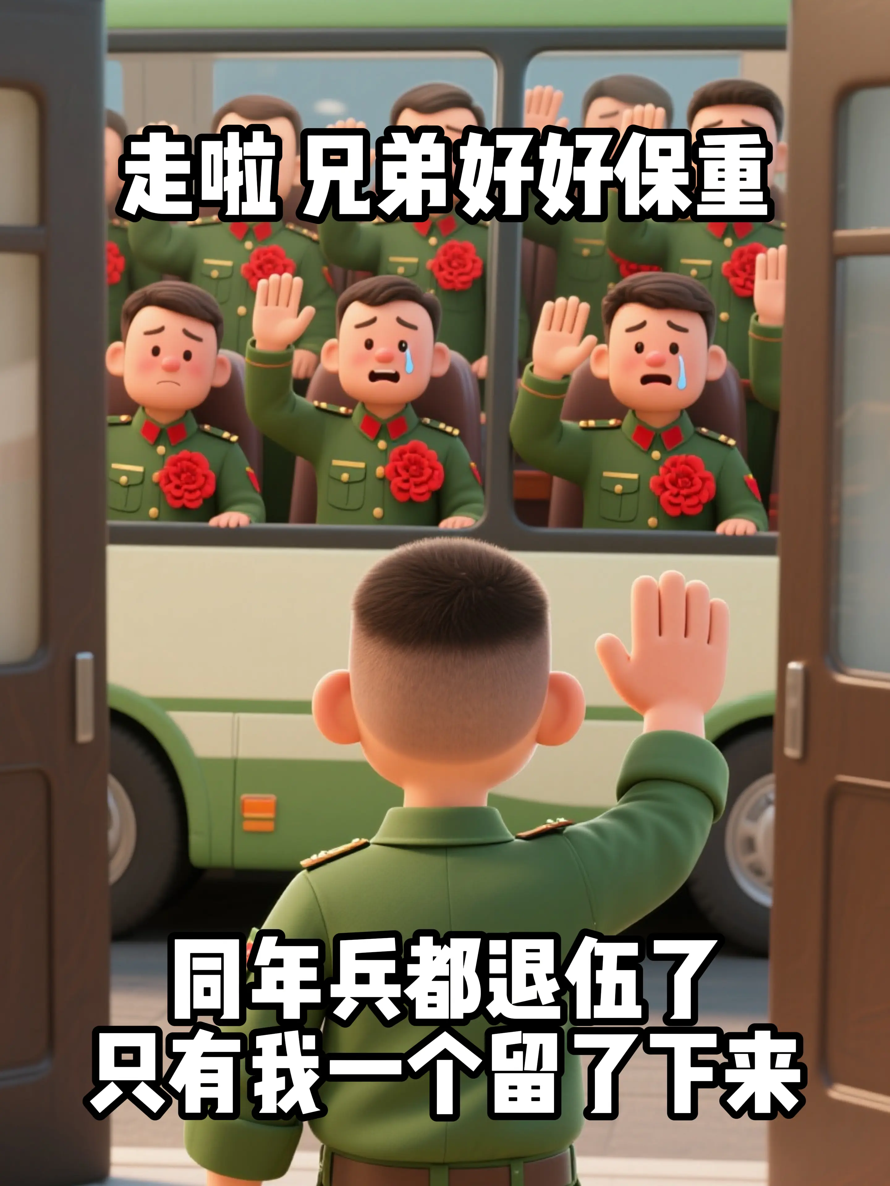 没走的人一定是最难过的吧。