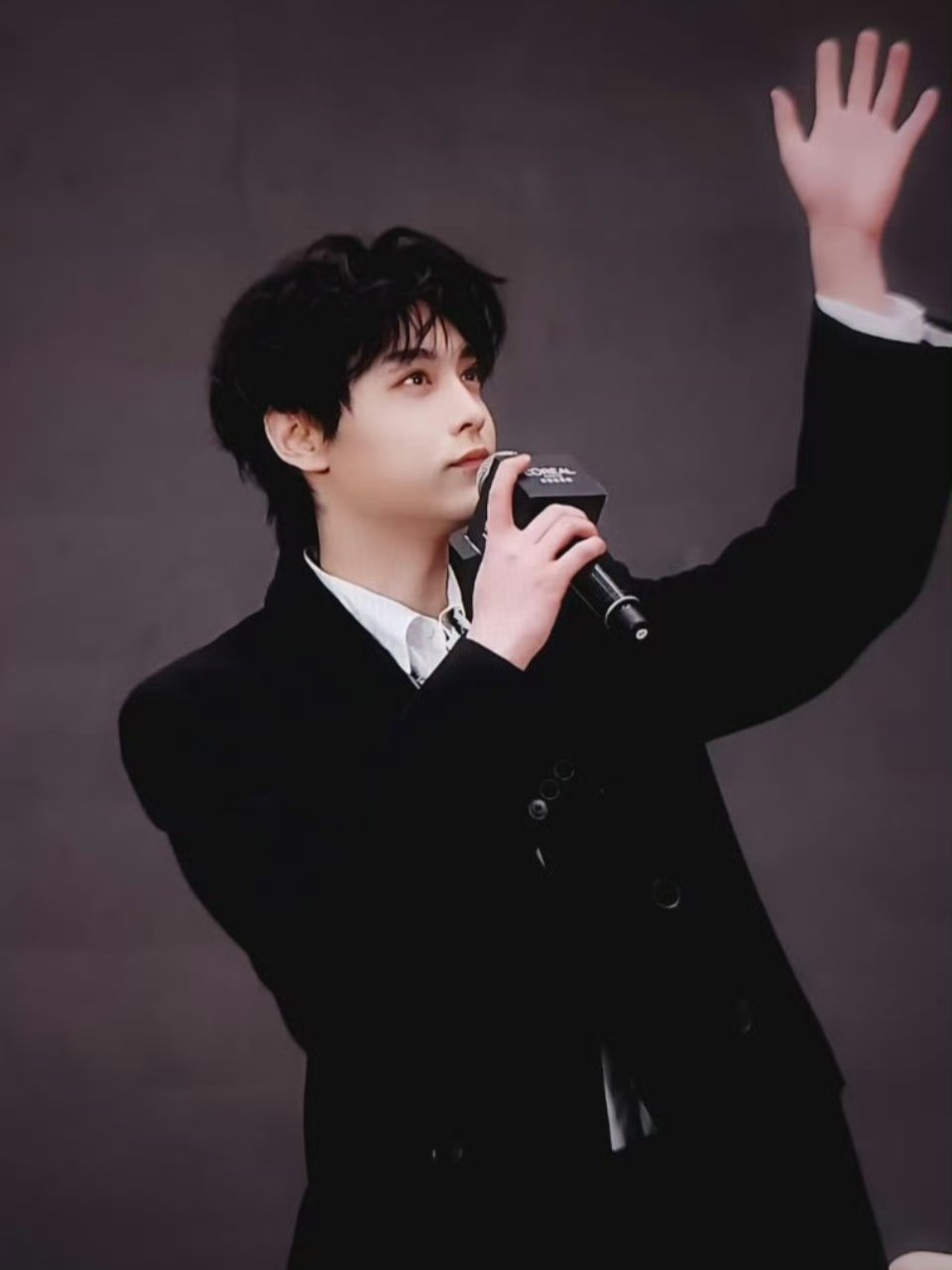 田栩宁宁波活动生图状态田栩宁巴黎欧莱雅活动状态田栩宁亮相宁波巴黎欧莱雅线下活动，