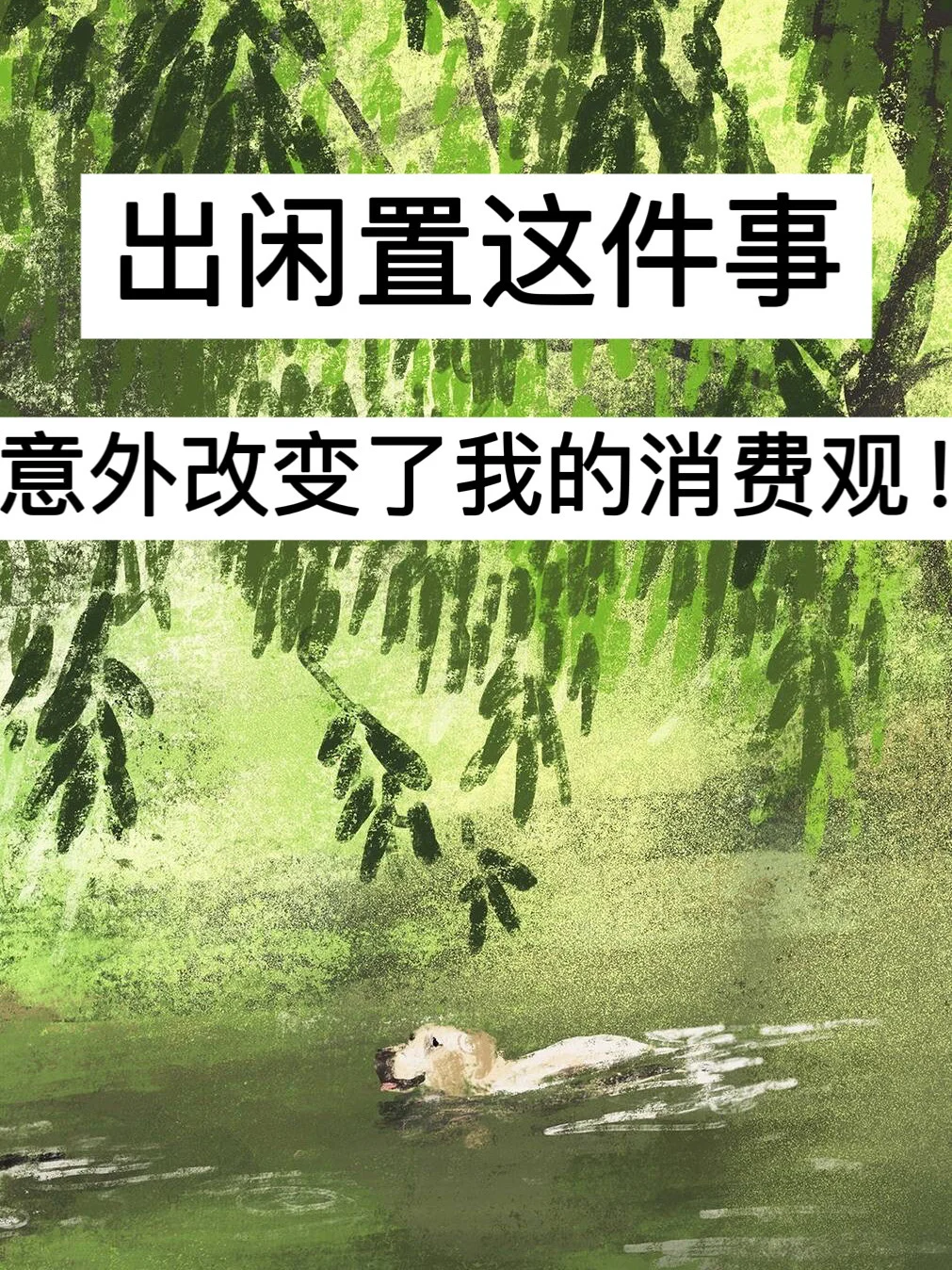 出闲置这件事，意外改变了我的消费观！
