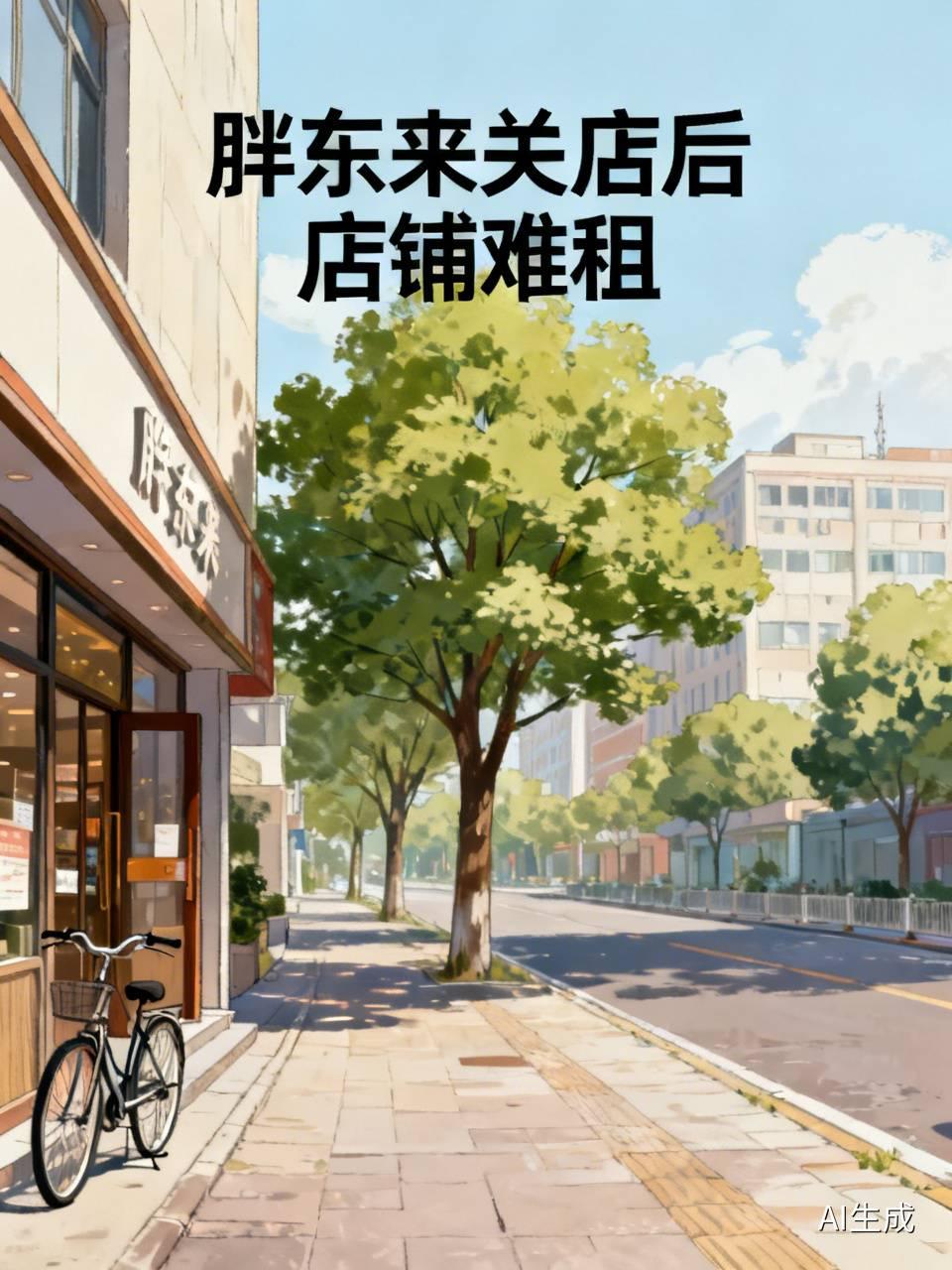 一个网友说：胖东来关店之后，那家租客百分之百长时间租不出去。不信，试试。